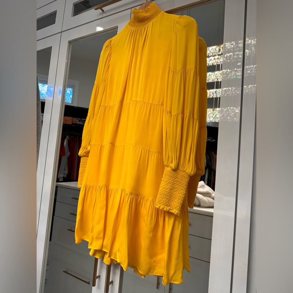 Alice + Olivia Turtle neck mini dress